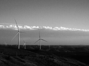 Photo green energy in agriculture